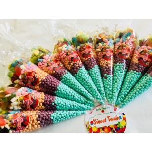 Millions Sweet Cones Pre Filled Kids Party Birthday & Wedding 12 Cones Large